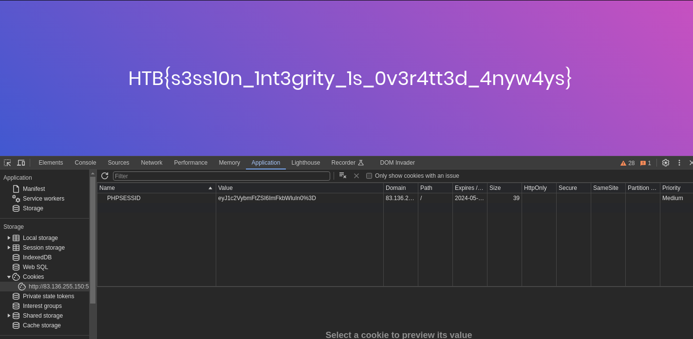 Baby Auth result