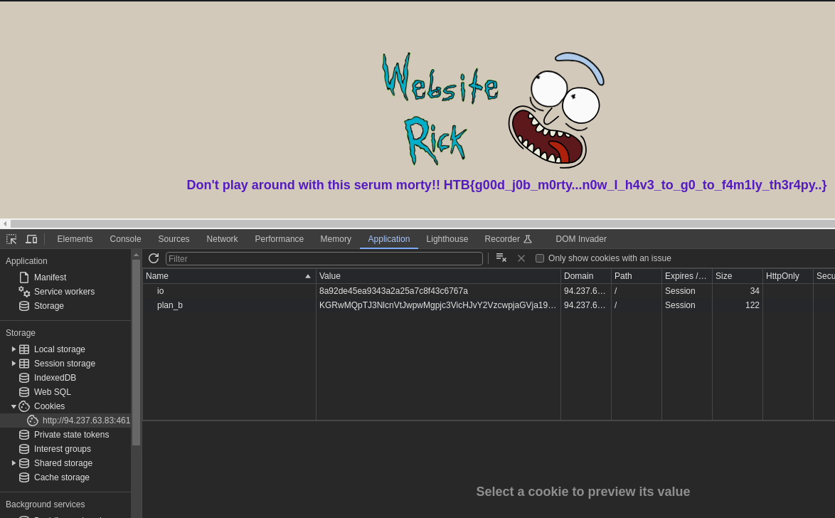 Baby Website Rick result