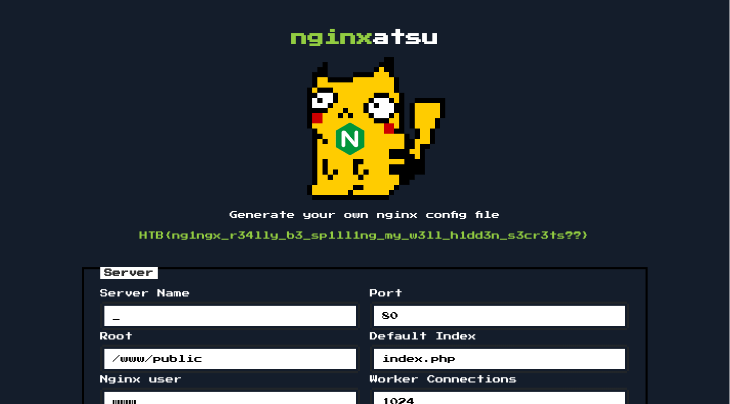 Baby Nginxatsu result