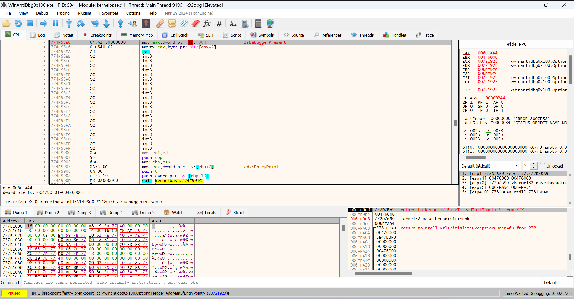 challenge screenshot