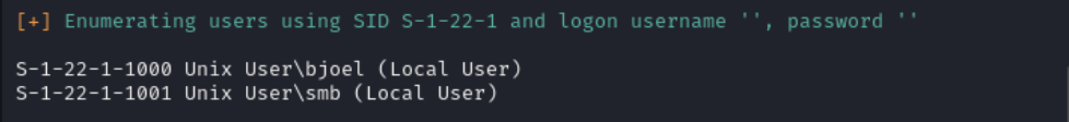 Found bjoel username