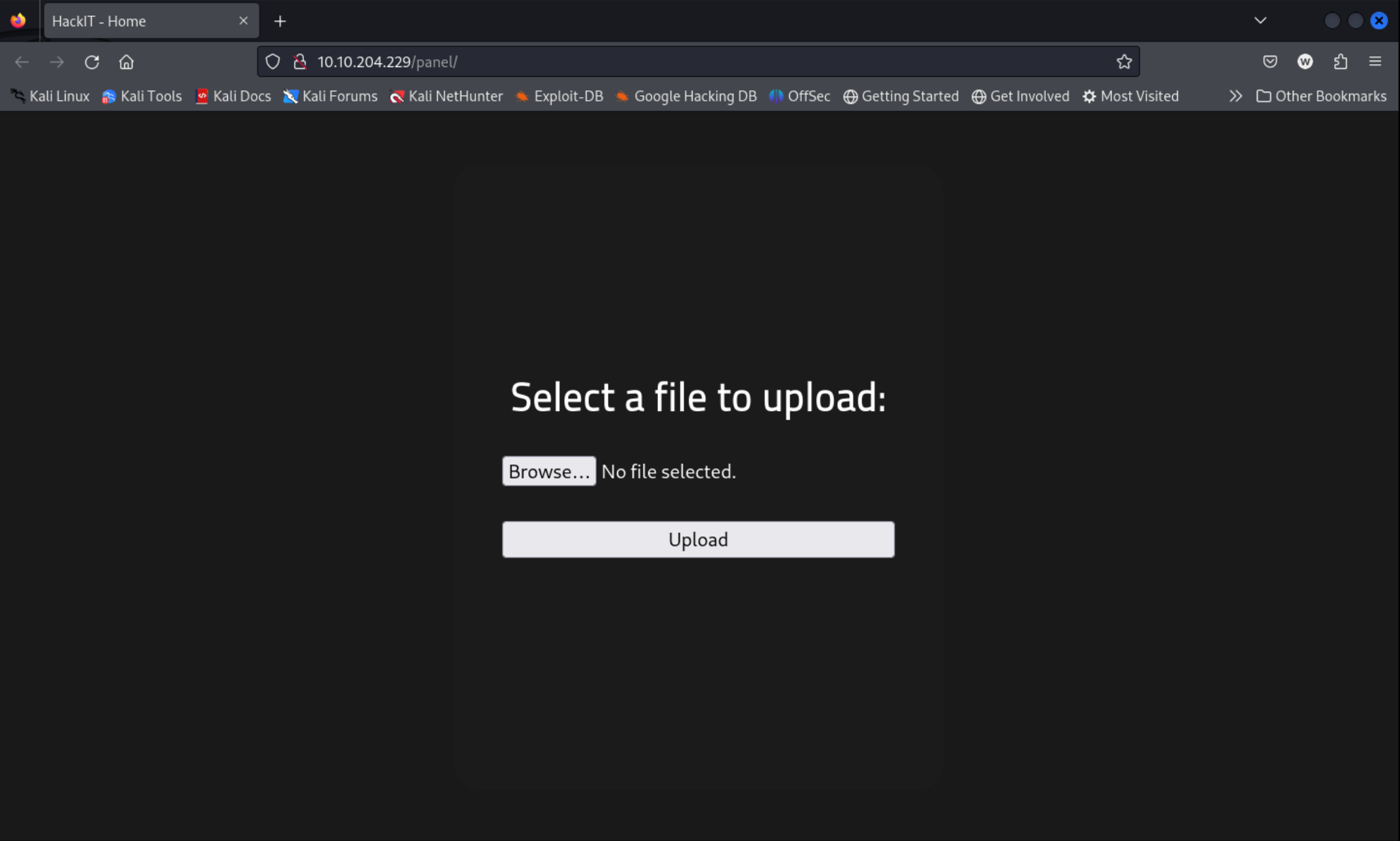 challenge screenshot